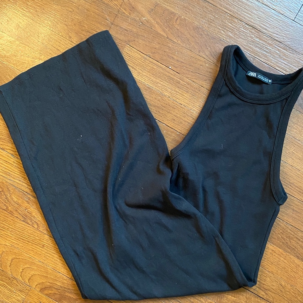 Zara Black Sleeveless Top